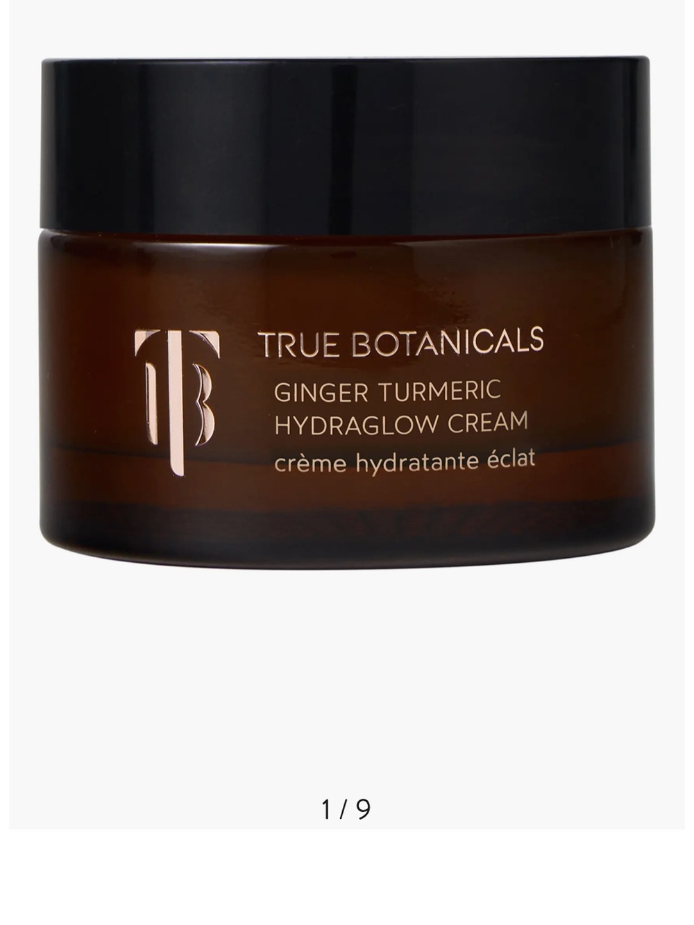 True Botanicals Ginger Turmeric Hydraglow Cream — Brown